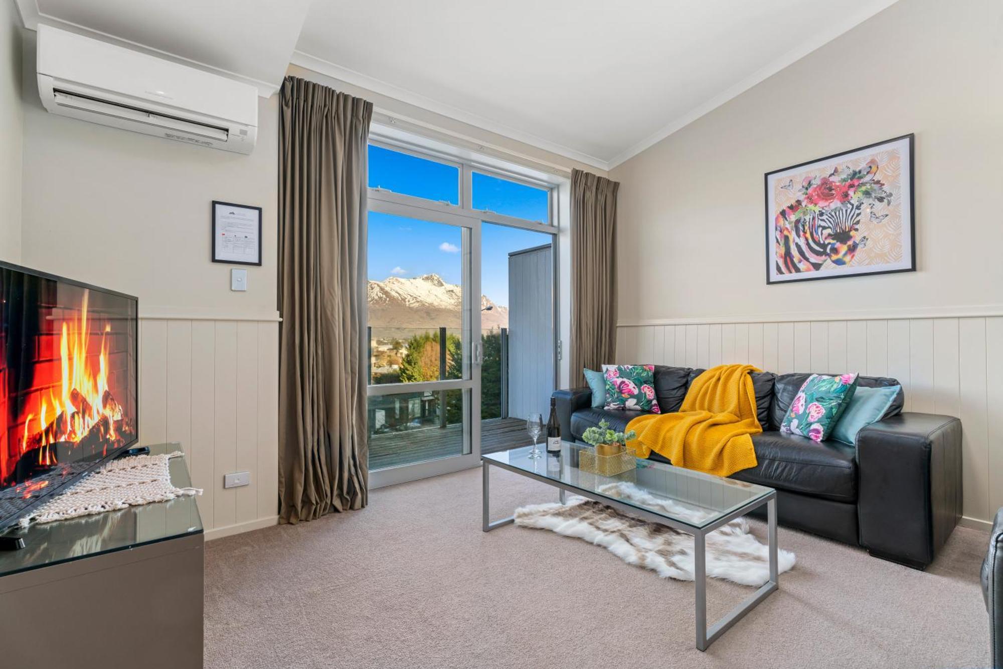2-Bedroom Apartment With Lake & Mountain View - Beechwood Queenstown Exteriör bild